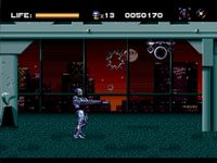 une photo d'Ã©cran de Robocop Versus The Terminator sur Sega Megadrive